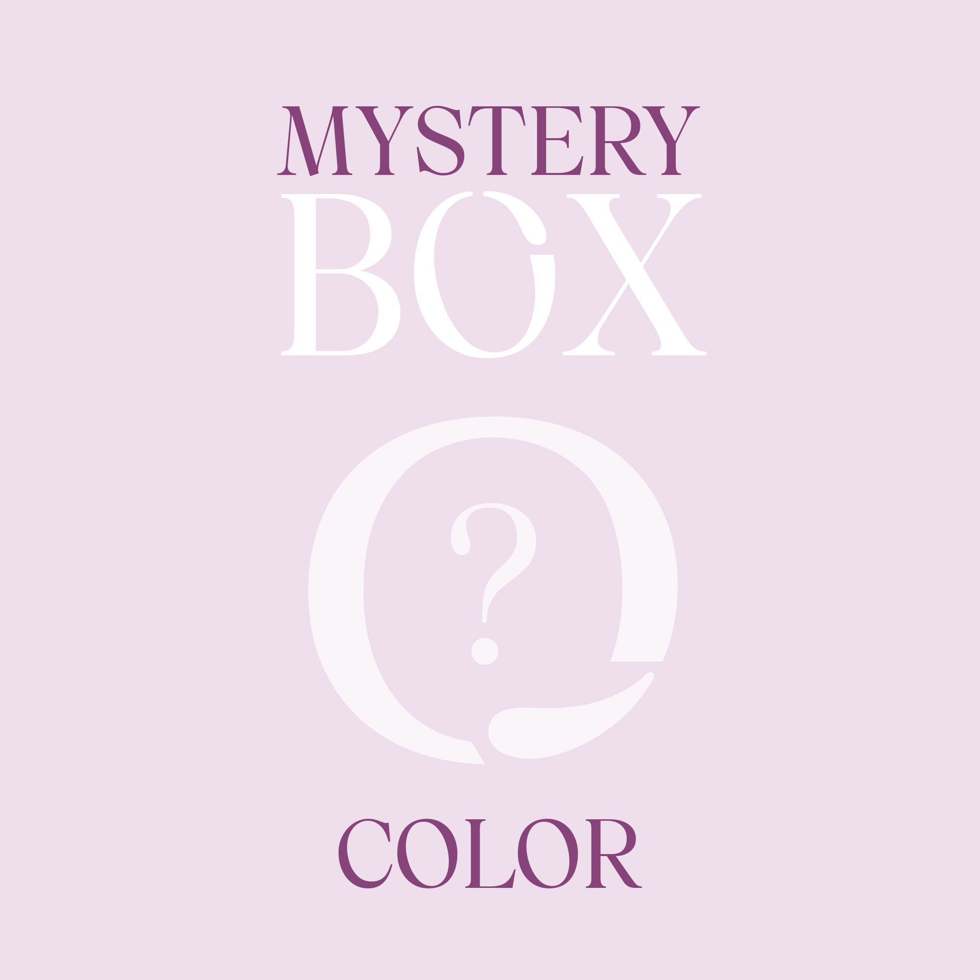 MYSTERY BOX COLOR